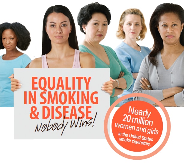 Equality in Smoking and Disease. Nobody Wins!