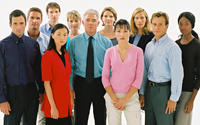 Photograph of a group of people