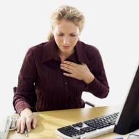 Heart attack symptoms in women over 40