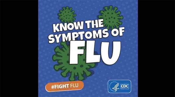 Know the symptoms of flu