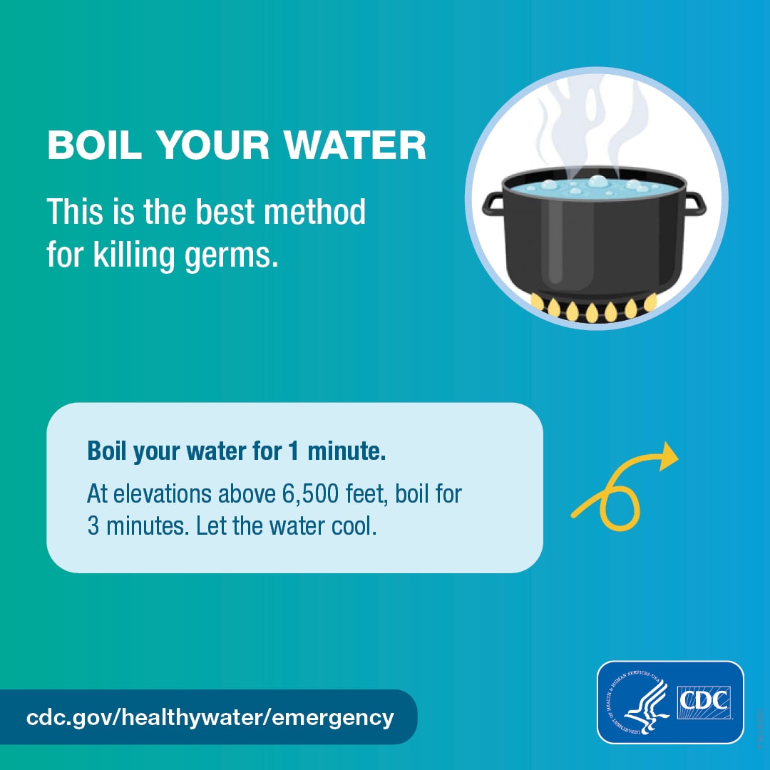 Make Water Safe: Boil your water - for Instagram