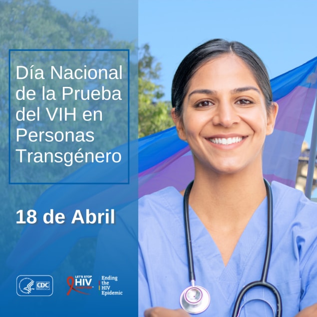 Día Nacional de la Prueba del VIH en Personas Transgénero. 18 de abril.