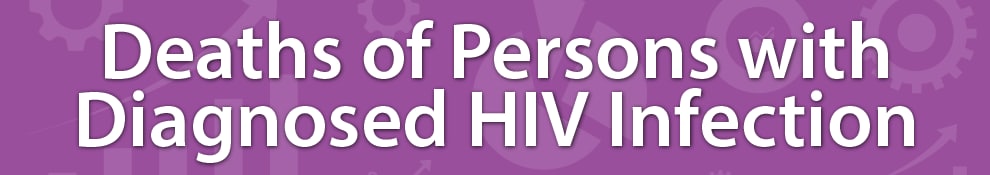 HIV Surveillance - Deaths of Persons with Diagnosed HIV Infection