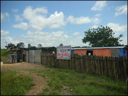 In March, the Bomi County Community Health Department in Liberia built this Ebola isolation ward, which later became part of a community care center described in this issue of <em>MMWR</em>.
