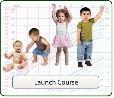 image of growth chart and children