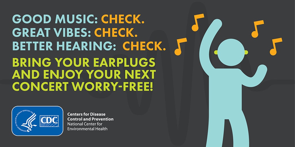 good music check, great vibes check, better hearing check. bring your earphones and enjoy your next concert worry-free