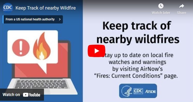Keep Track of Nearby Wildfires