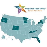 The Food Safety Office manages the Integrated Food Safety Centers of Excellence, a program established by FSMA that provides assistance and training to state and local health departments to build their capacity to track and investigate foodborne disease.