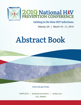 2019 National HIV Prevention Conference Abstract Book cover