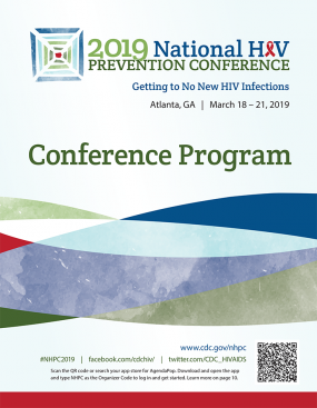 2019 National HIV Prevention Conference Program Book cover
