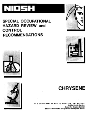 thumbnail of Special Occupational Hazard Review and Control Recommendations for Chrysene pdf