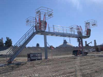 new caltwalk and guardrail system