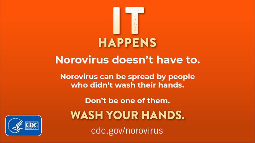 It Happens - norovirus decal