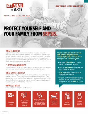 Protect Yourself & Your Family from Sepsis (Print Only)