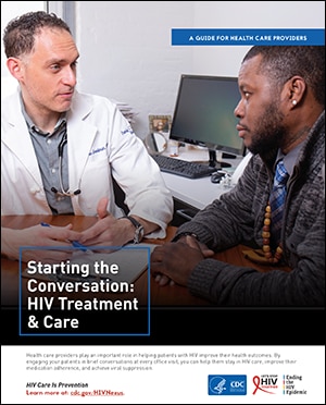 Starting the Conversation: HIV Treatment & Care (Brochure)