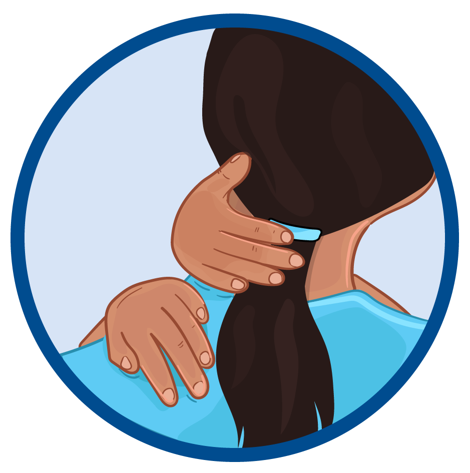 Síntomas de la MFA: dolor en el cuello o la espalda