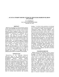 Image of publication An Active Proximity Warning System for Surface and Underground Mining Applications