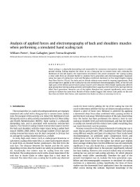 Image of publication Analysis of Applied Forces and Electromyography of Back and Shoulders Muscles When Performing A Simulated Hand Scaling Task