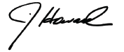 Dr. John Howard signature