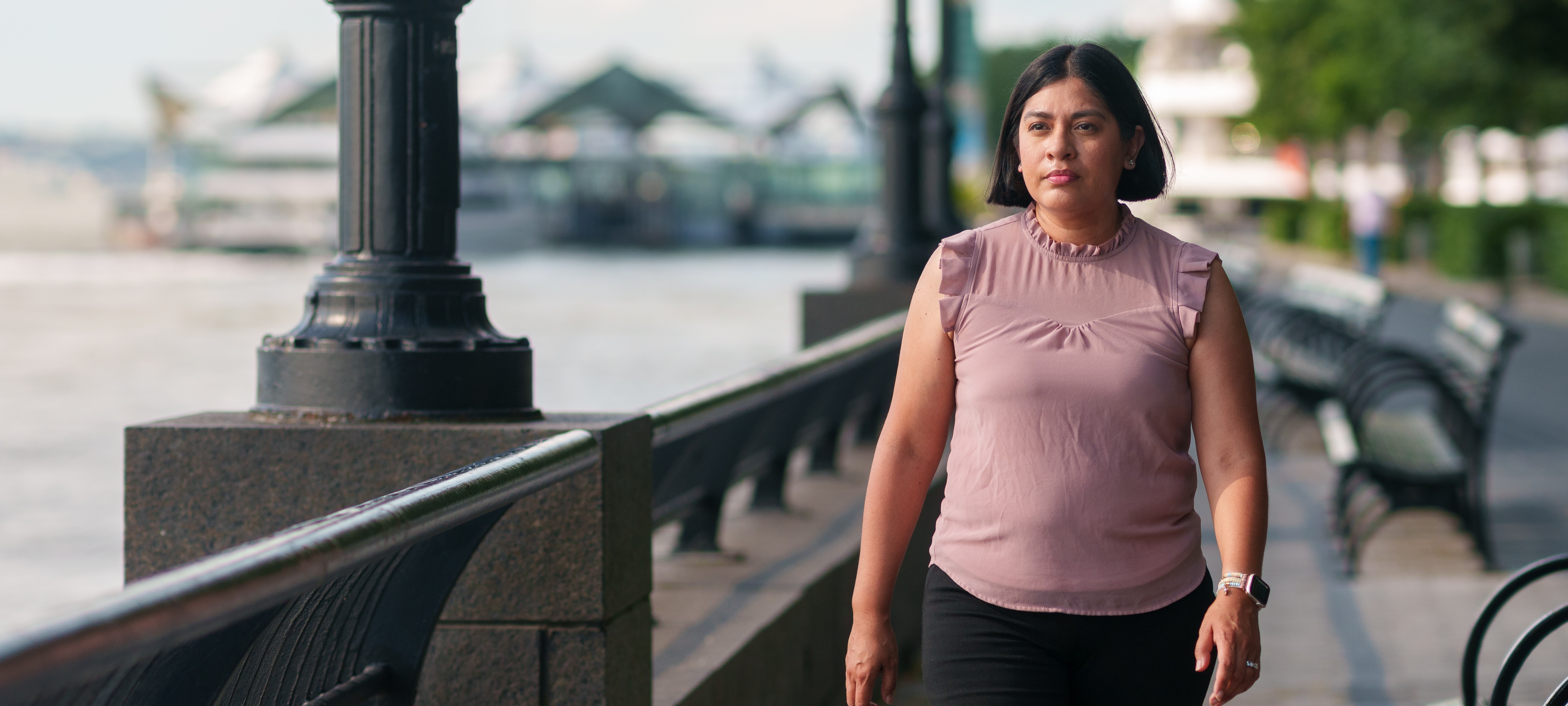 Young Adult Outreach Banner featuring WTCHP Member Nadia