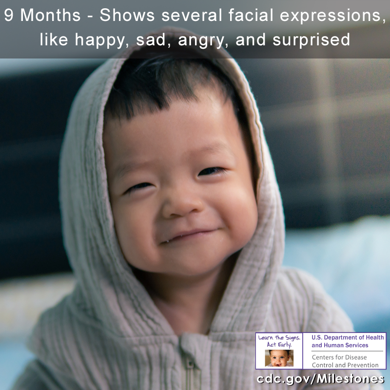 9 Months_Shows several facial expressions