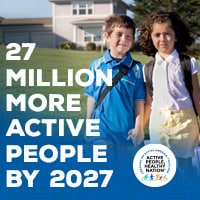 Active People, Healthy Nation℠ is a national initiative to help 27 million Americans become more physically active by 2027.