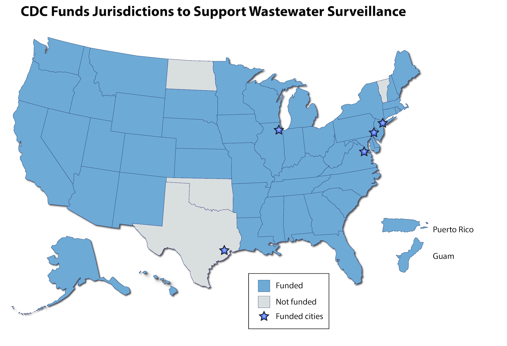 CDC Funds Jurisdictions to Support Wastewater Surveillance