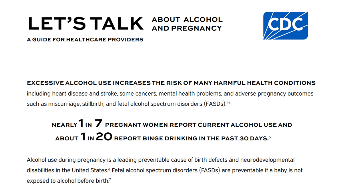 Thumbnail Fact Sheet 3 Alcohol and Pregnancy Print Rev