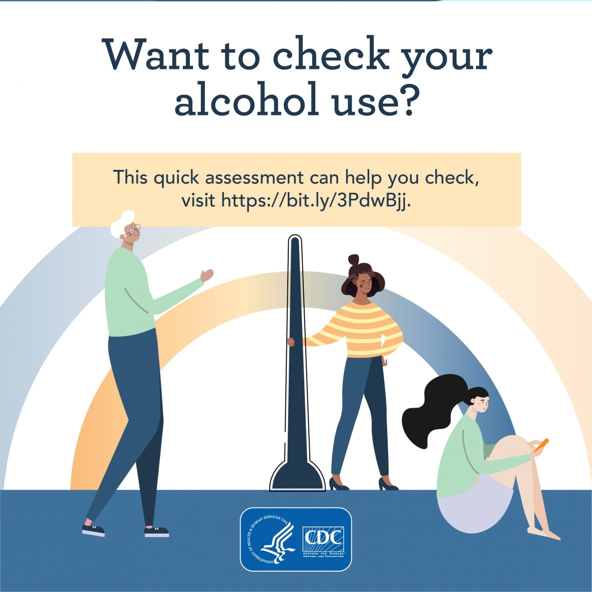 Want to check your alcohol use? This quick assessment can help you check, visit https://bit.ly/3PdwBjj.