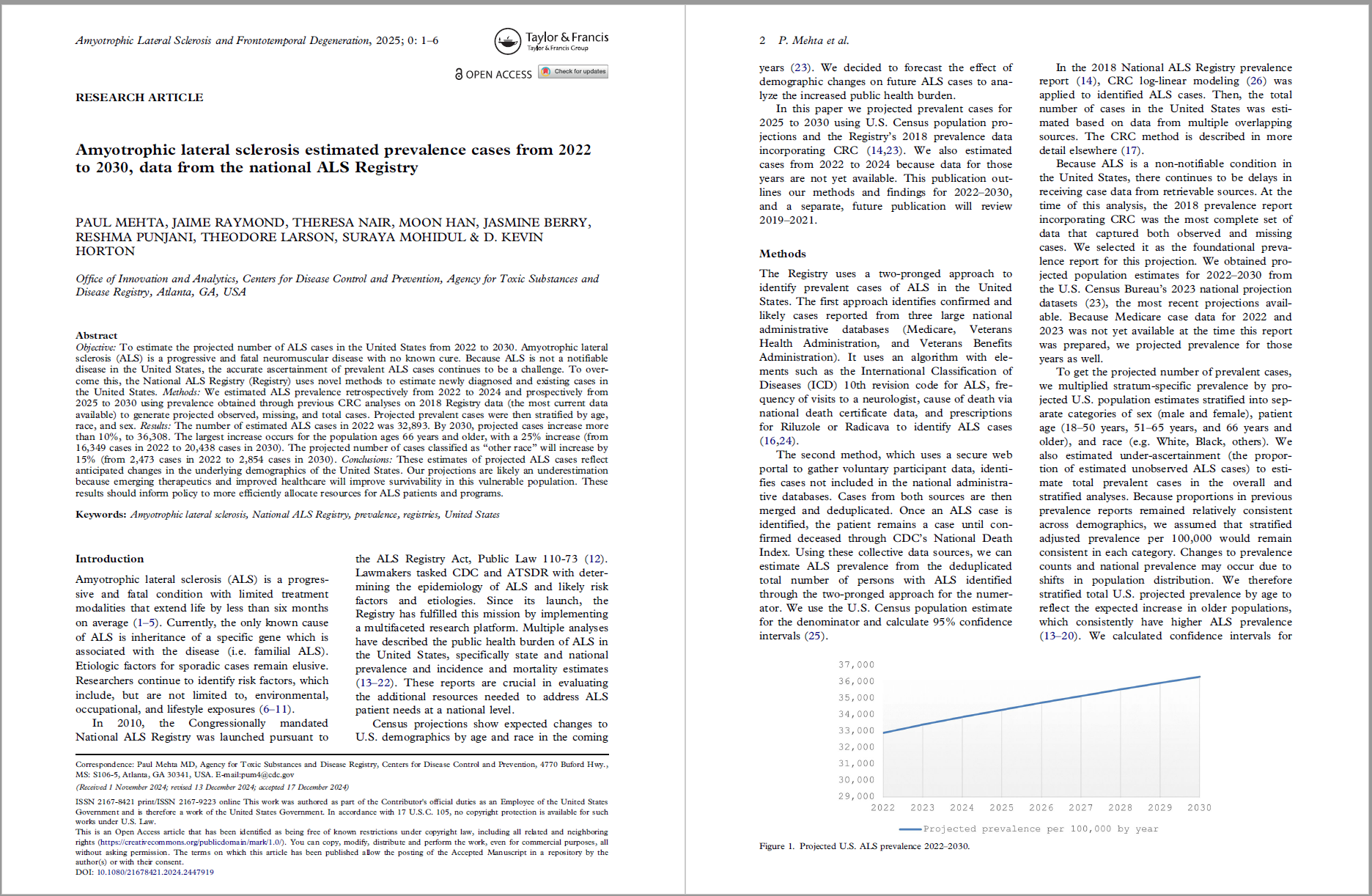 Screenshot of the first two pages of a scientific paper