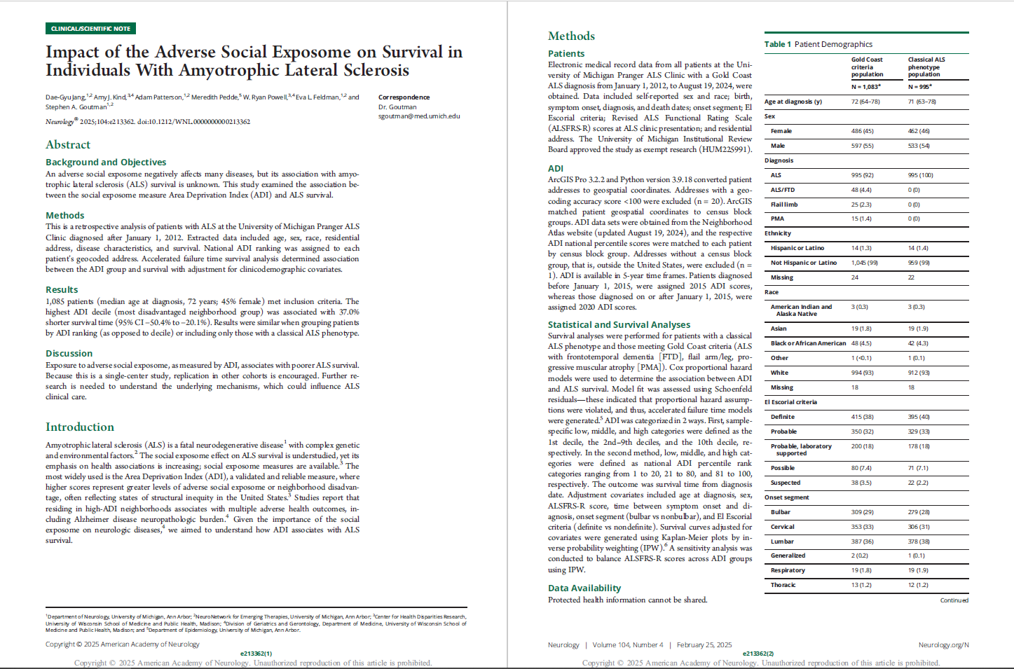 screenshot of the first two pages of a scientific paper