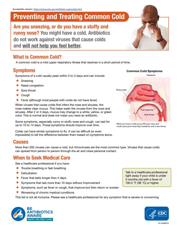 Preventing and Treating the Common Cold