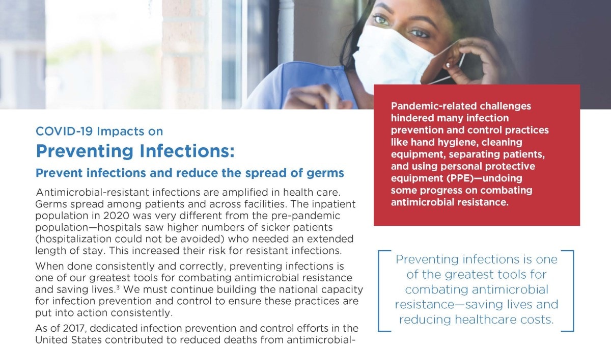 COVID-19 Impacts on Preventing Infections