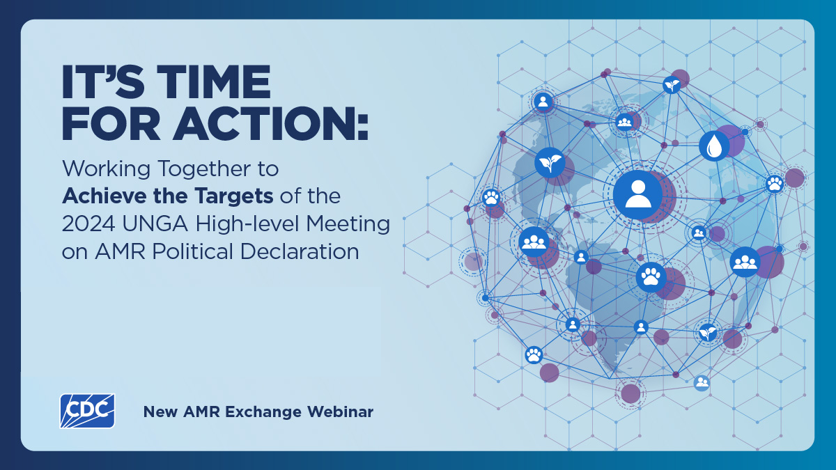 It's Time for Action. CDC's AMR Exchange.