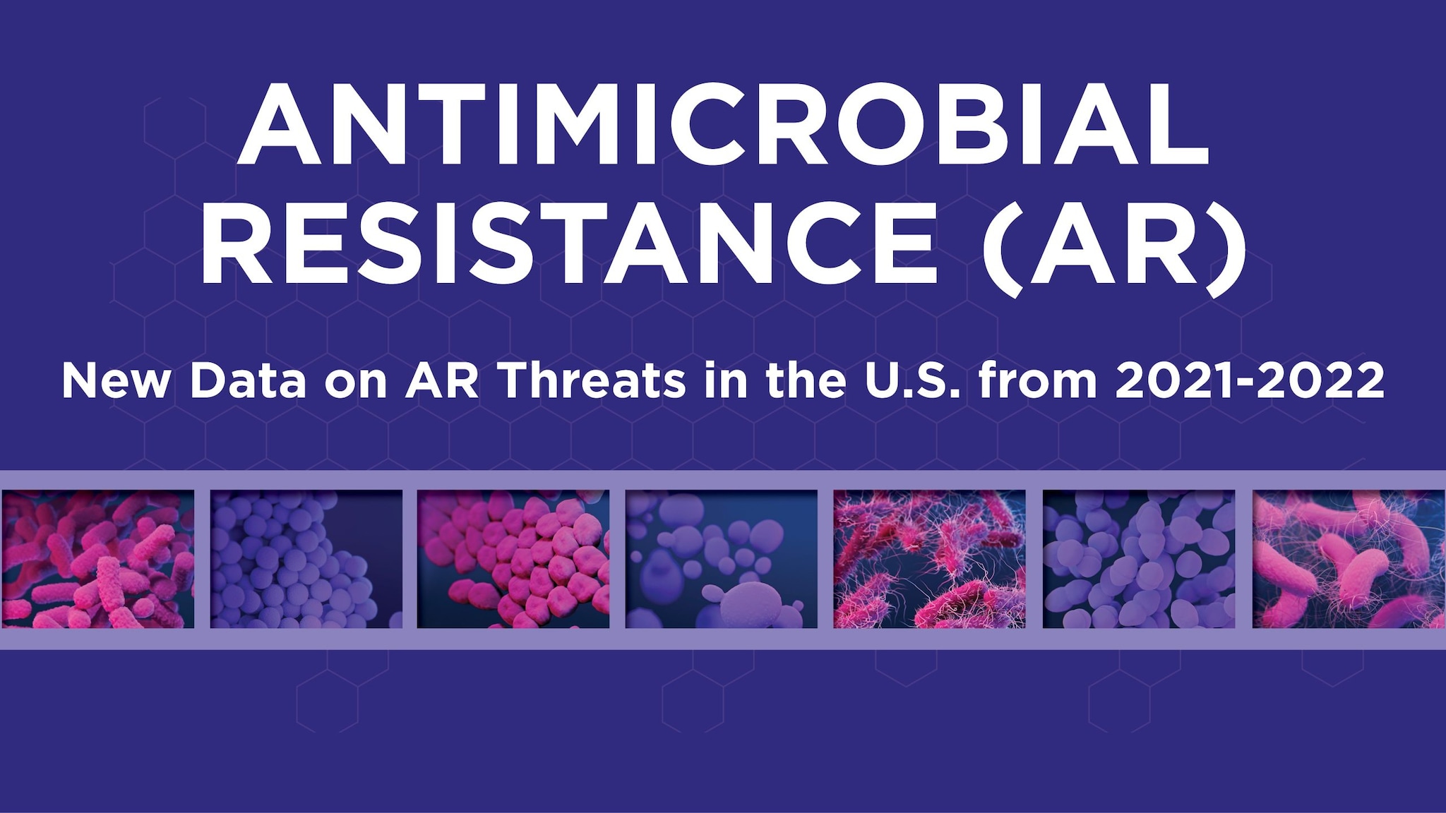 Antimicrobial Resistance (AR). New data on AR threats in the U.S. from 2021-2022.