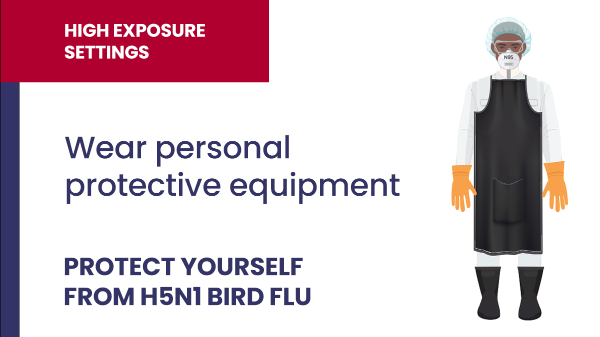Wear PPE safely in high exposure settings