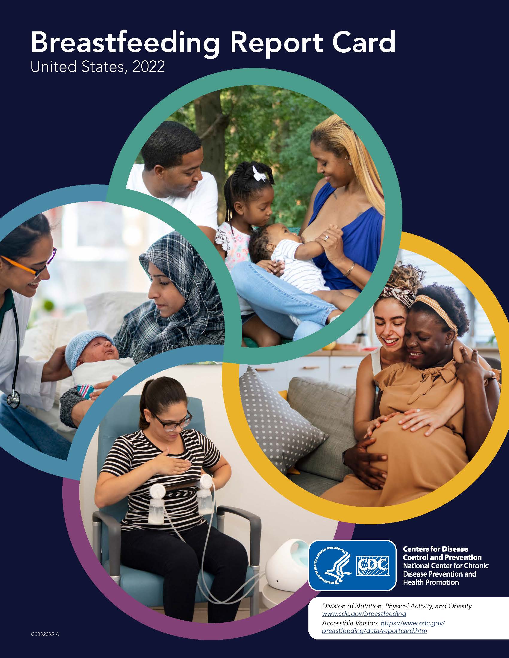PDF Cover of 2022 Breastfeeding Report Card