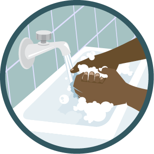 Icon: Hand washing