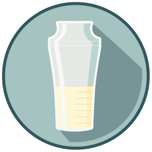 Icon: Milk storage bag