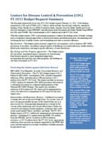 FY 2013 Budget Request Summary