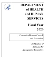 FY 2020 CDC Congressional Justification