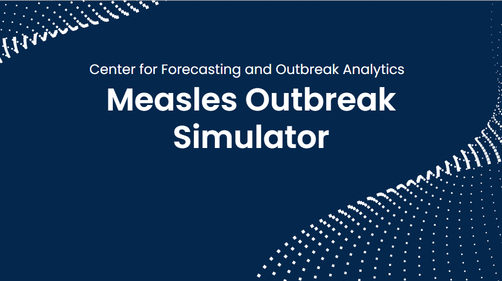 dark blue background with white waves and page title in white text