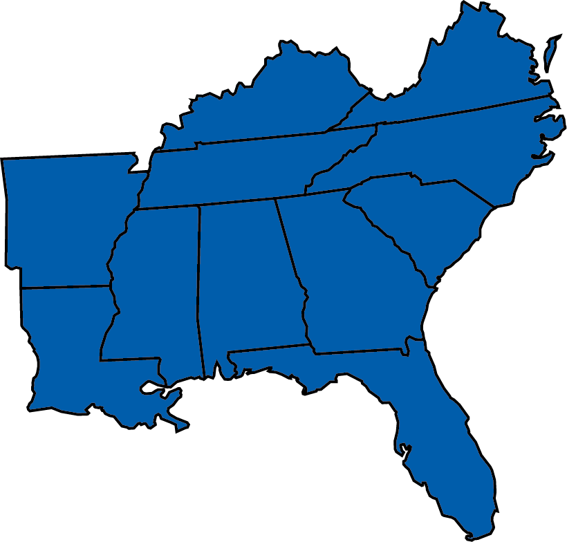 southeast region