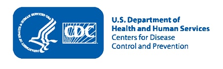 Health and Human Services (HHS) and Centers for Disease Control and Prevention (CDC) logos