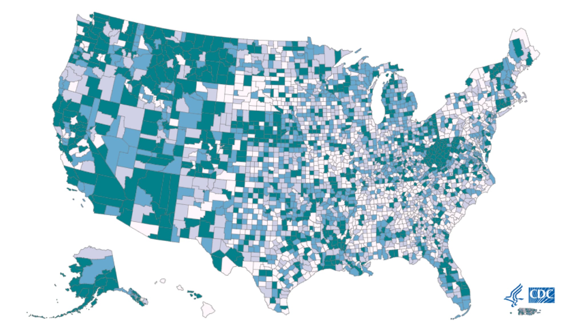 US County Level Map