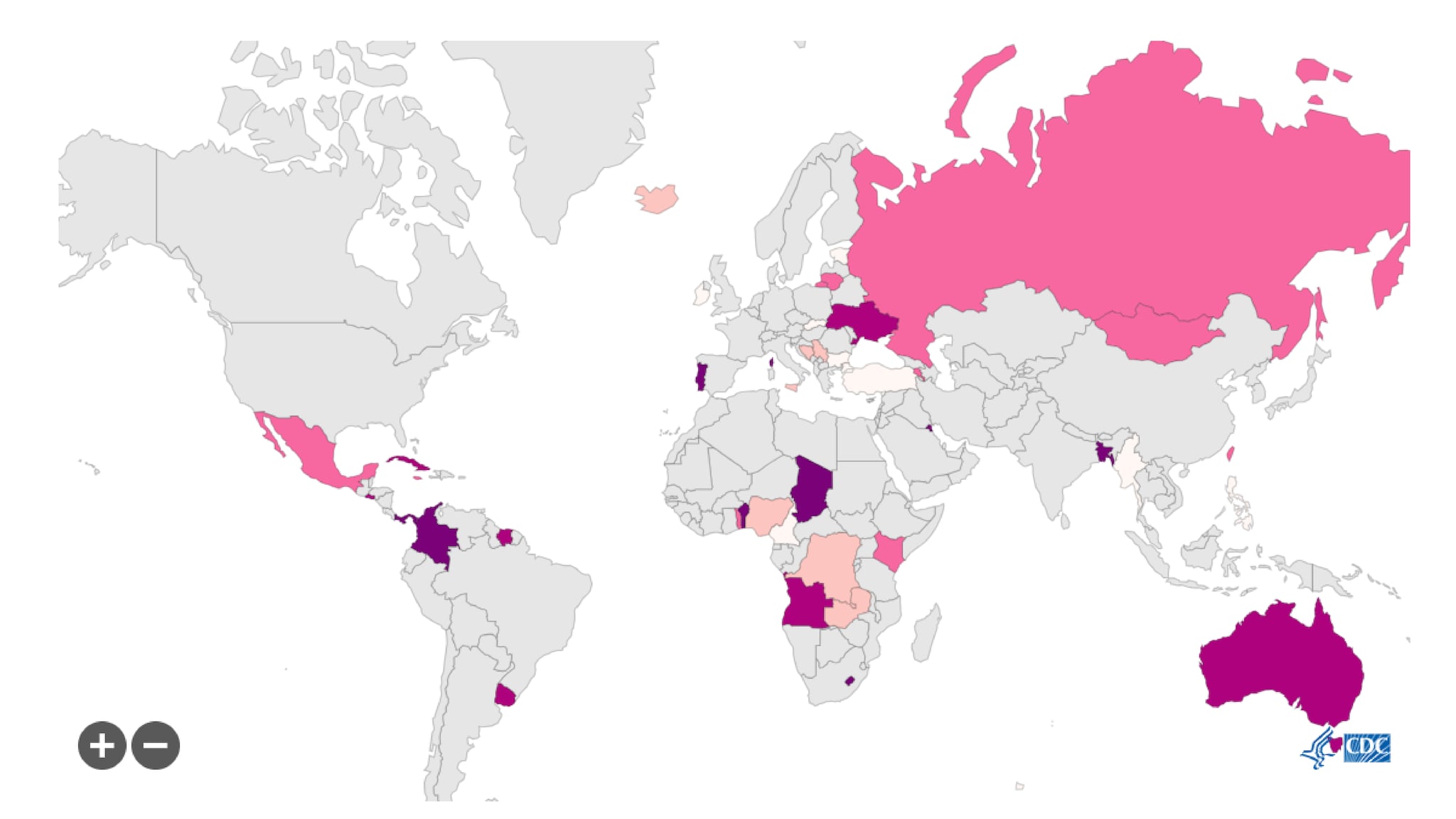 Example World Map