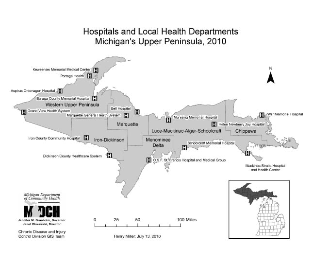 University Of Michigan Hospital Map