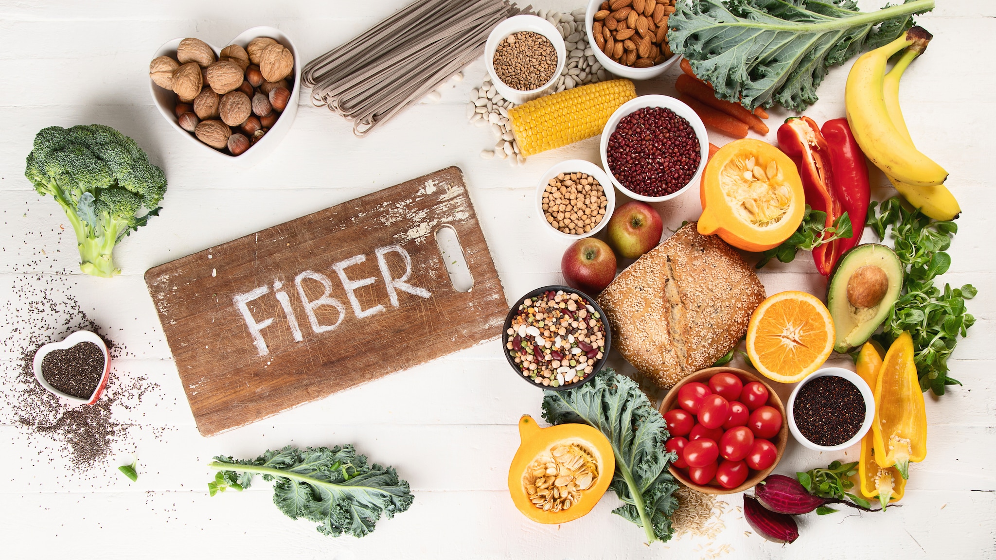 no fiber foods list