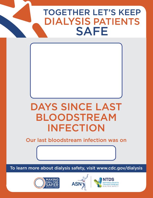 Days since infection poster nonfillable