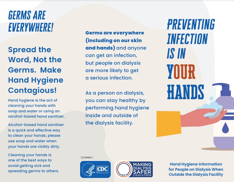 Preventing Infections is in Your Hands - Brochure Thumb Image